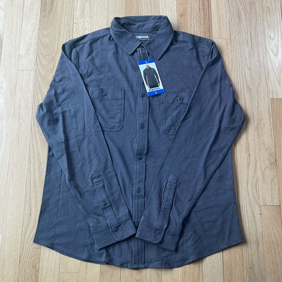 32 DEGREES COOL LONG SLEEVE SUMMER SHIRT - Picture 1 of 6